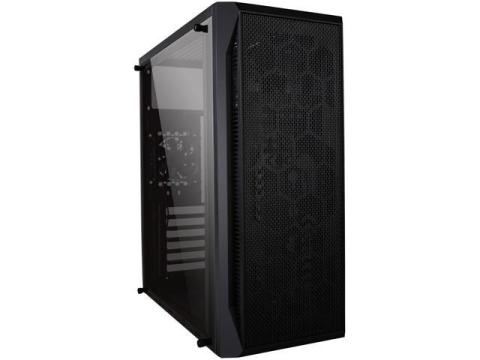 DIYPC DIY-S07 Black Steel ATX USB3.0 Mid Tower Computer Case