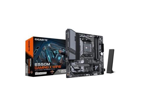 GIGABYTE B550M GAMING X WIFI6 AM4 Micro ATX Motherboard