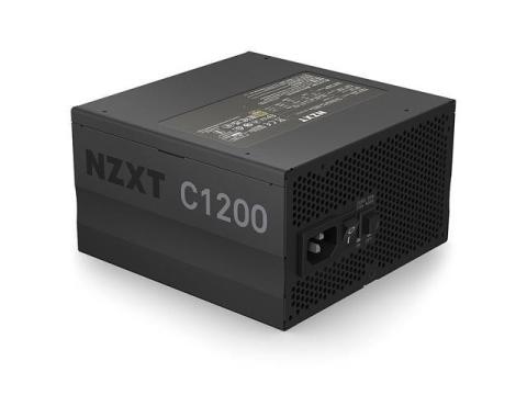 NZXT C Series C1200 Gold 1200 W Full Modular 80 PLUS GOLD ATX (ATX 3.0 Compatible) / EPS12V Power Supply - PA-2G1BB-US