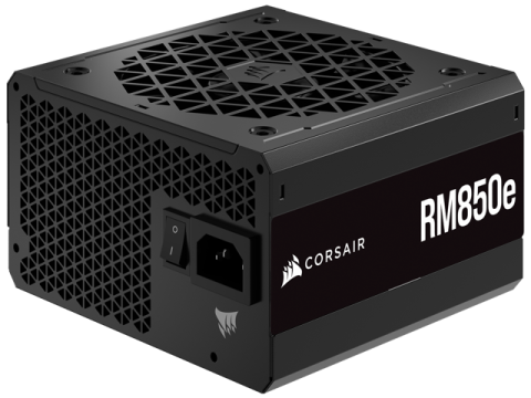 CORSAIR RM850e Fully Modular Low-Noise ATX Power Supply - ATX 3.0 & PCIe 5.0 Compliant - 105°C-Rated Capacitors - 80 PLUS Gold  Efficiency - Modern Standby Support