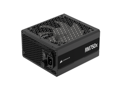 CORSAIR RMx Series RM750x ATX Power Supply - Fully Modular - ATX 3.1 - PCIe 5.1 - Cybenetics Gold - Low-Noise - Japanese Capacitors - 750 Watts