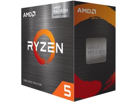 AMD Ryzen 5 5600G - Ryzen 5 5000 G-Series Cezanne (Zen 3) 6-Core 3.9 GHz Socket AM4 65W AMD Radeon Graphics Desktop CPU Processor - 100-100000252BOX