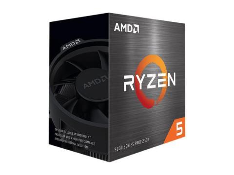 AMD Ryzen 5 5500 - Ryzen 5 5000 Series Cezanne (Zen 3) 6-Core 3.6 GHz Socket AM4 65W None Integrated Graphics Desktop CPU Processor - 100-100000457BOX