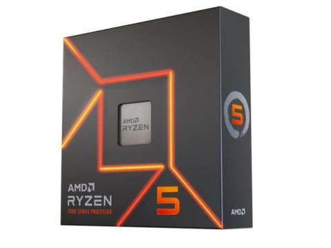 AMD Ryzen 5 7600X - Zen 4 6-Core 4.7 GHz - Socket AM5 - 105W Desktop Processor (100-100000593WOF)