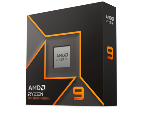 AMD Ryzen 9 9900X - Ryzen 9 9000 Series Granite Ridge (Zen 5) 12-Core 4.4 GHz - Socket AM5 120W - Radeon Graphics Processor - 100-100000662WOF