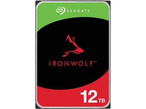 Seagate IronWolf 12TB NAS Hard Drive 7200 RPM 256MB Cache SATA 6.0Gb/s CMR 3.5" Internal HDD for RAID Network Attached Storage - ST12000VN0008