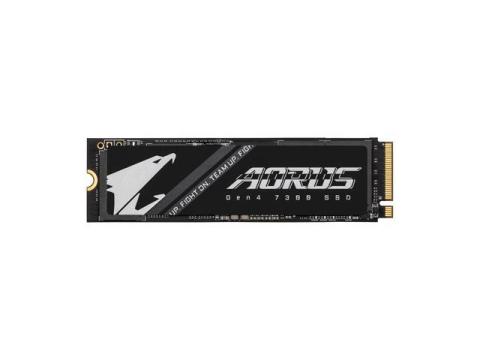 GIGABYTE AORUS Gen4 7300 SSD 2TB (w/o heat spreader) PCIe 4.0 NVMe M.2 Internal Solid State Drive with Read Speed Up to 7300MB/s, Write Speed Up to 6850MB/s, AG4732TB N