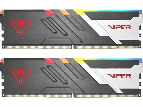 Patriot Viper Venom RGB 32GB (2 x 16GB) 288-Pin PC RAM DDR5 6400 (PC5 51200) Desktop Memory Model PVVR532G640C32K