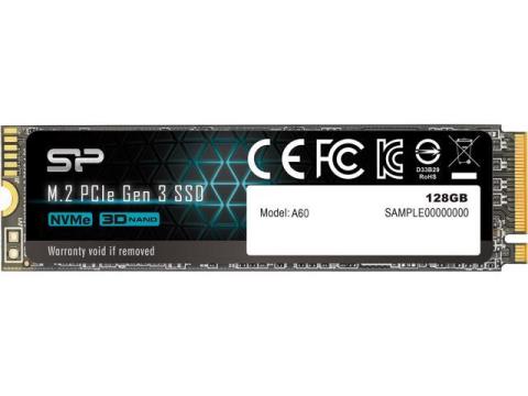 Silicon Power P34A60 M.2 2280 128GB PCI-Express 3.0 x4, NVMe 1.3 Internal Solid State Drive (SSD) SP128GBP34A60M28