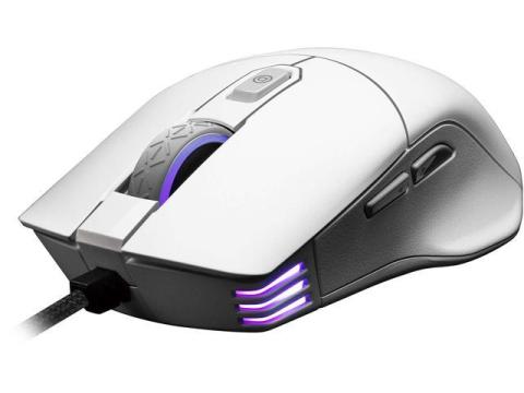 EVGA X12 Gaming Mouse, 8k, Wired, White, Customizable, Dual Sensor, 16,000 DPI, 5 Profiles, 8 Buttons, Ambidextrous Light Weight, RGB, 905-W1-12WH-KR