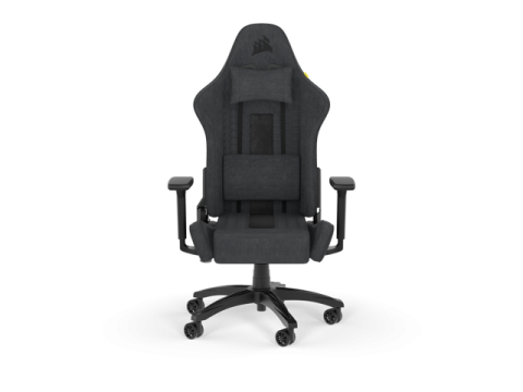 Corsair TC100 RELAXED Gaming Chair (Fabric Grey/Black)