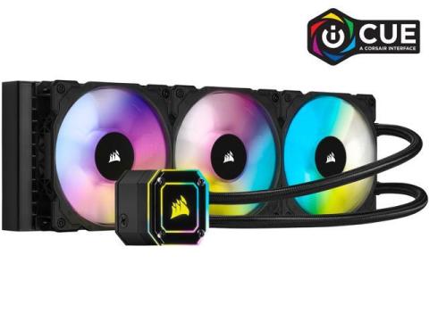 CORSAIR iCUE H150i ELITE CAPELLIX Liquid CPU Cooler, CW-9060048-WW LGA 1700 Compatible