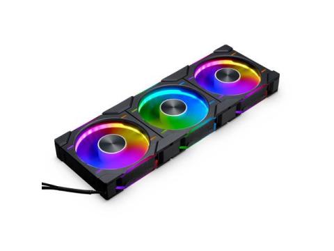 Phanteks D30-120 D30-120, Black, 3 Pack DRGB LED (573) Case Fans