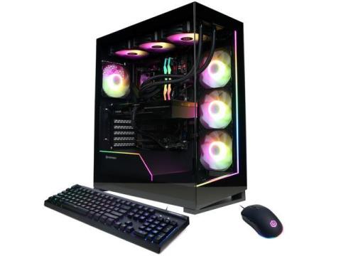 CyberPowerPC Gamer Supreme Liquid Cool GML70140 - AMD Ryzen 9 9950X 4.3GHz CPU, 64GB DDR5, NVIDIA GeForce RTX 5070 Ti 16GB, 4TB PCIe 4.0 NVMe SSD & Win 11 Home