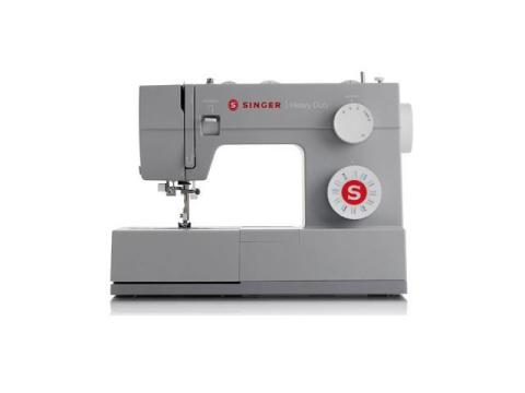 SINGER Heavy Duty 4423 Sewing Machine, Grey | Strong Motor, Full Metal Frame, 97 Stitch Applications, 1-Step Buttonhole, LED Light & Accessory Kit