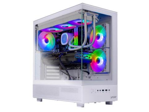 Skytech Gaming Azure 3 Gaming PC, AMD Ryzen 7 9800X3D 4.7GHz, NVIDIA RTX 5080 16GB, 2TB Gen4 NVMe SSD, 32GB DDR5 RAM 6000, 850W GOLD ATX 3 PSU, 360 ARGB AIO, Wi-Fi, Win 11, Desktop, Montech XR
