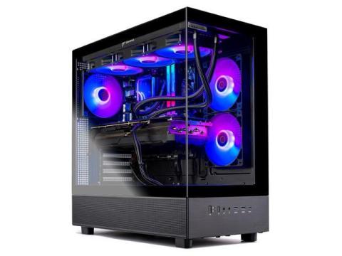 Skytech Gaming Azure 3 Gaming PC, AMD Ryzen 7 7700X 4.5GHz, AMD RX 9070XT 16GB VRAM, 1TB NVMe SSD, 16GB DDR5 RAM 6000, 850W GOLD ATX 3 PSU, 360 ARGB AIO , Wi-Fi 5, Windows 11, Desktop