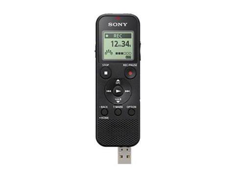 Sony ICD-PX370 4GB Mono MP3 Digital Voice Recorder with Built-in USB - Black