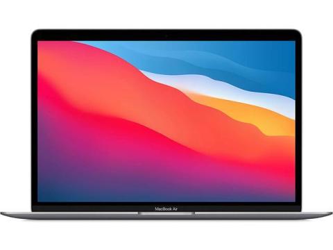 Apple MacBook Air 13.3" with Apple M1 Chip with 8-core CPU and 8-core GPU 512GB SSD Storage, 8GB RAM - Space Gray 2020 MGN73LL/A