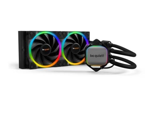 be quiet! PURE LOOP 2 FX 240mm AIO CPU Water Cooler | High Performance AIO | 2 Light Wings 120mm PWM high-speed fans | ARGB Hub | Refillable Port | BW013