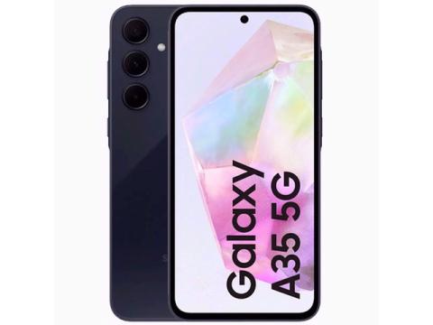Samsung Galaxy A35 ENTERPRISE EDITION DUAL SIM 128GB ROM + 6GB RAM (GSM Only | No CDMA) Factory Unlocked 5G Smartphone (Awesome Navy) - International Version