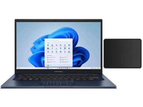 ASUS Vivobook 14" FHD Laptop |Intel Core i5-1334U| Intel UHD Graphics |Webcam |Bluetooth|Blue| 12GB RAM | 256GB SSD |Windows 11 Home |Bundle with Mouse Pad