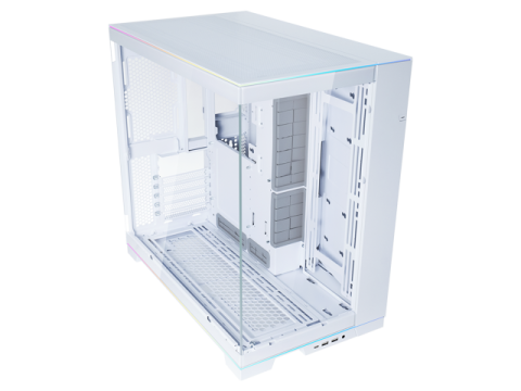 LIAN LI O11 EVO RGB  White Aluminum / Steel / Tempered Glass ATX Mid Tower Computer Case ----O11DERGBW