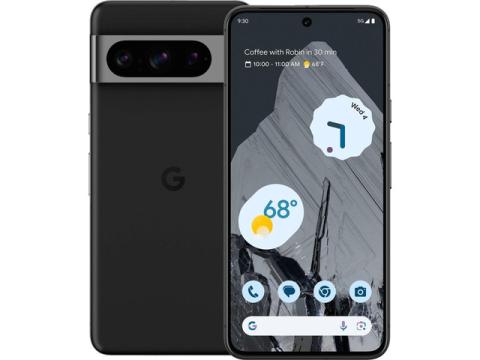 Google Pixel 8 Pro 5G Dual 128GB 12GB RAM Universal Unlocked Smartphone with Advanced Pixel Camera, 24-Hour Battery  Obsidian