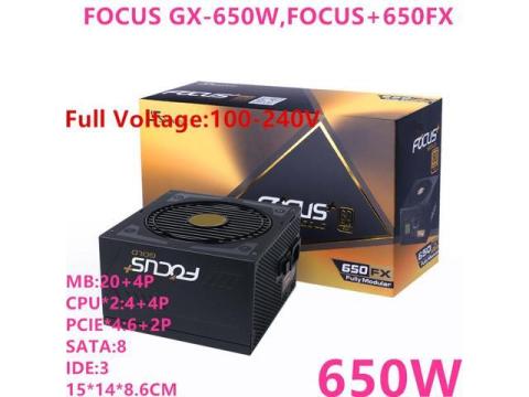 For SeaSonic 80plus Gold Full Module 650W/750W Power Supply FOCUS GX-650W FOCUS+650FX FOCUS GX-750W FOCUS+750FX