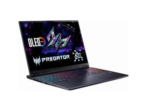 Acer Predator Helios Neo 16S AI Gaming Laptop - 16" WQXGA (2560x1600) 240Hz OLED Display - Intel Core Ultra 9 275HX, 32GB RAM  1TB SSD, NVIDIA GeForce RTX 5070Ti 12GB GDDR7, Windows 11 Home  - Black