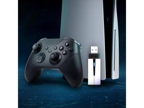 Brook Gaming Wingman P5: P5 / P4 / PC Controllers Converter with Wireless & Wired Support, Vibration 6 Axis Motion, Turbo / Macro / Remap via Converter Center Software & Free Download & Upgrade