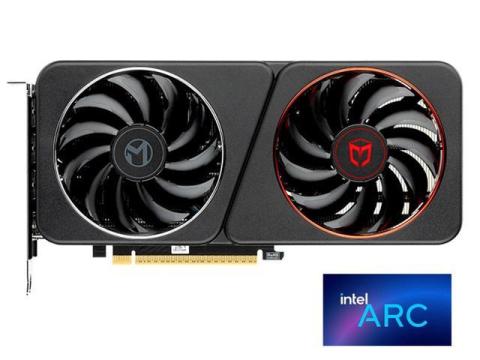 MAXSUN Arc B580 Milestone OC 12G Graphics Card, 2x WINDFORCE Fans, 192-bit, 12GB GDDR6, PCI Express 4.0 x8, HDMI 2.1a, DisplayPort 2.1 Video Card For PC