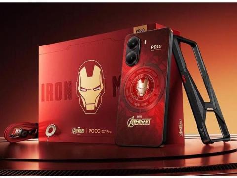 Mi Poco X7 Pro Iron Man Special Edition 6.67"12/512GB 50MP Phone
