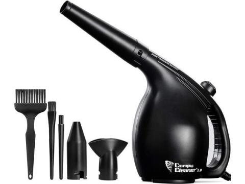 EasyGo CompuCleaner 2.0 - Durable ABS Plastic Electric High Pressure Air Duster - Computer Cleaner Blower - Keyboard Cleaner