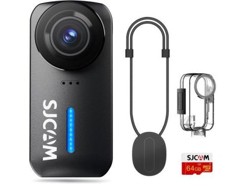 C110Plus Magnetic Combo, 4K POV Pocket Action Camera,170° FOV Video, 6-Axis Stabilization,Mini Body Camera, Waterproof, Wearable cam for travel sport,Built-in Mic for Vlogging,Helmet Mount,Black