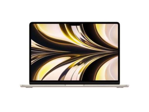 Apple MacBook Air 13.6-inch (2022) - Apple M2 Chip: 8-Core CPU/10-Core GPU - 512GB - Starlight - 8GB RAM - Good (Grade B)
