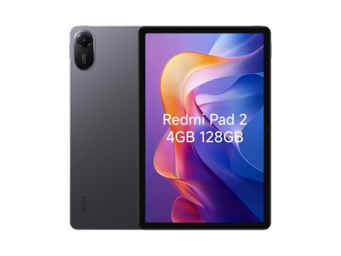 Xiaomi Redmi Pad 2 4G LTE (Compatible with Tmobile Mint Tello & Global) GSM 11" 2.5K Octa Core 4 Speakers Global ROM 9000mAh Bluetooth 5.3 8MP Model 25040RP0AL (Graphite Gray, 128GB + 4GB)
