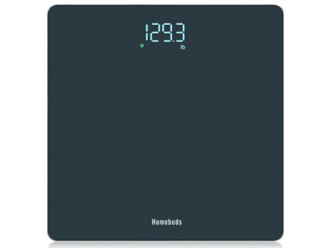 Bathroom Scale for Body Weight, Precision 0.1lb by Our Professional Scale Factory Since 2001, Digital Weight Scale LED Display and Step-On, 3*AAA Batteries Included, 400lb/182kg, Blue