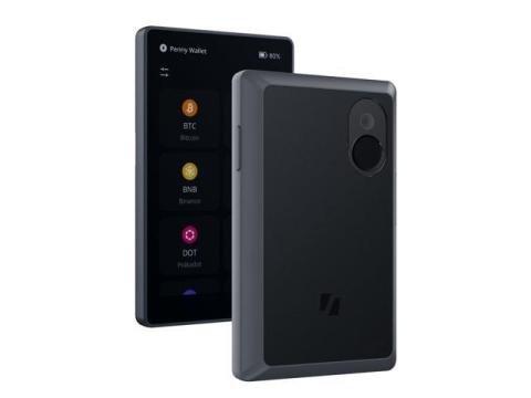 Keystone - Cryptocurrency Hardware Wallet Air-gapped, 4-inch Touch Screen, Store Your Crypto Securely (Keystone 3 Pro)