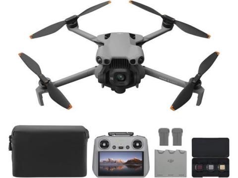 DJI Mini 5 Pro Fly More Combo with DJI RC 2, Drone with Camera, 1-Inch CMOS, 4K Drone for Beginners with Omnidirectional Obstacle Sensing, ActiveTrack 360°, 3 Batteries* USA In Stock * 1-2 SHIPPING