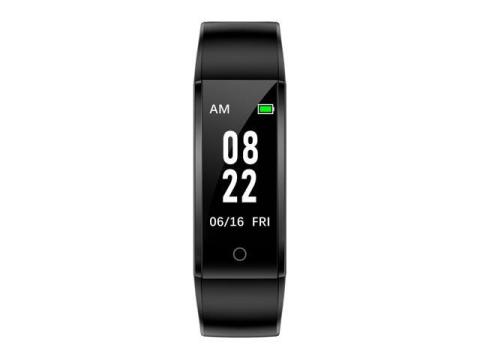 Fitness Tracker Non Bluetooth Fitness Watch No App No Phone Required Waterproof Pedometer Watch with Steps Calories Counter Sleep Tracker for Men Women Parents (Black)