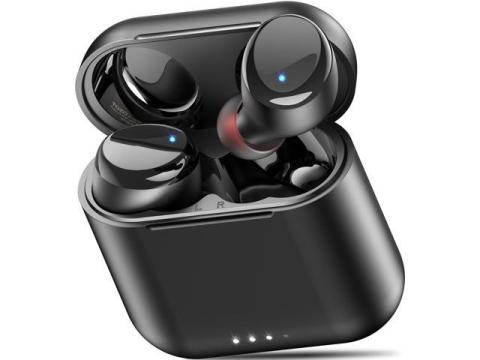 T6 Wireless Earbuds, Bluetooth Ear Buds, Stereo Sound in Ear Headphones, 50 Hours Playtime, AI Clear Call, Wireless Charging Case, APP Customizable EQs, IPX8 Waterproof Earphones