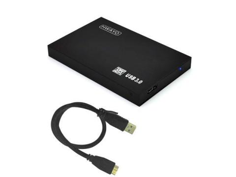 2.5'' 1TB Ultra Slim Portable External Hard Drive USB3.0 HDD Storage for PC/Desktop/Laptop/MacBook/Chromebook/Xbox One (Black)