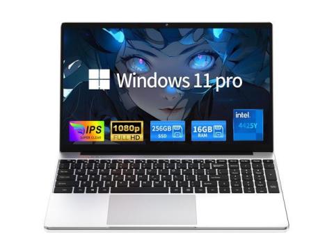 NIAKUN 2026 Laptop Computer Window 11 Pro, 15.6 Inch Lap Top, 16GB RAM 256GB SSD Trational PC Notebook, Office 365, Business, School, Work, Student, Kids