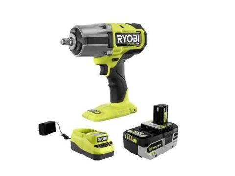 ONEAND 18V BRUSHLESS Cordless 4-Mode 1/2 in. HIGH Torque Impact Wrench KIT with 4.0 Batt