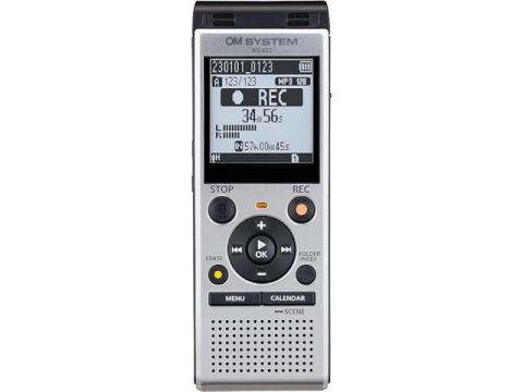 WS-882 4GB Digital Stereo Voice Recorder, Silver/Black
