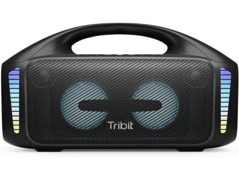 Tribit StormBox Blast Portable Bluetooth Speaker, (140W Peak) 90W Loud Stereo Sound with 30H Playtime, IPX7 Waterproof, LED Light, Wireless, XBass, BT5.3, TWS, Custom EQ, Party/Outdoor/Camping/Beach